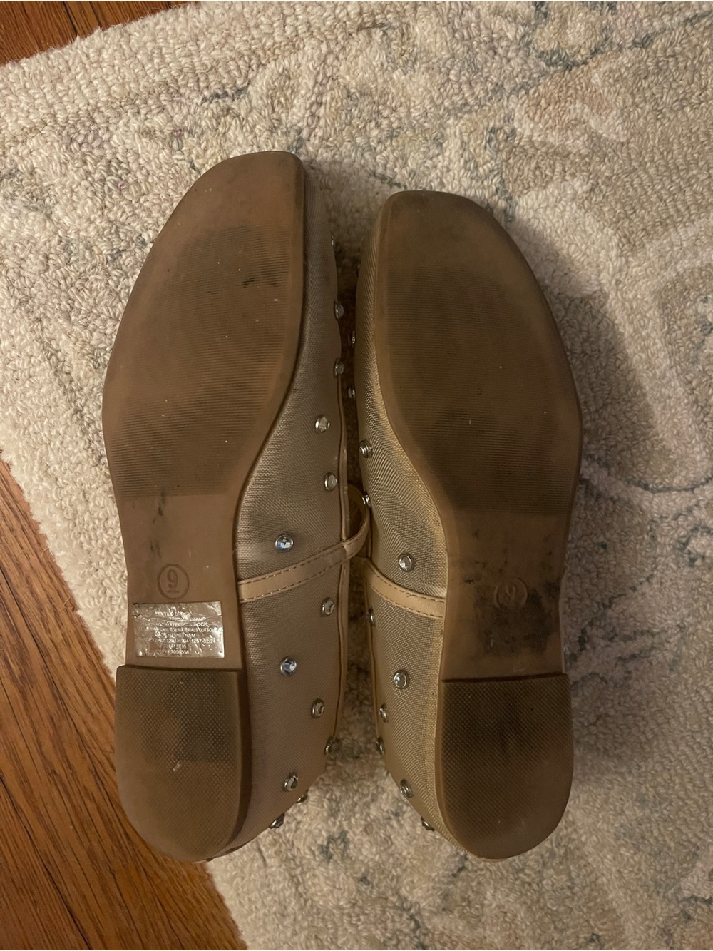 Mesh Rhinestone Flats - Picture 3 of 3